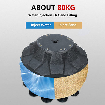 Heavy-Duty Adjustable Height Free-Standing Speed Bag for Boxing Skills Training (57" - 74.8")